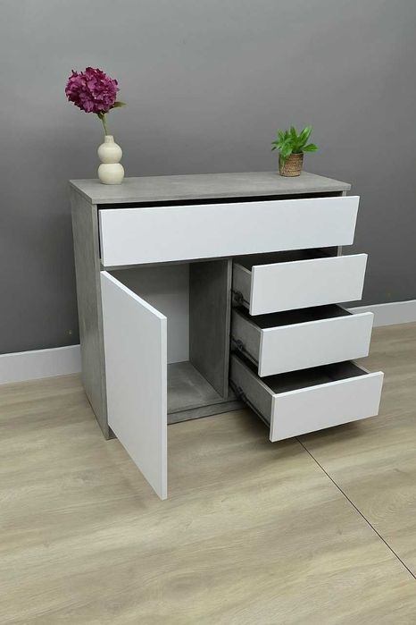 Комод шухляди і дверка,полички,в спальню,дитячу,для речей,зберігання