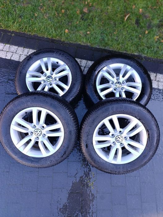 Felgi alu VW Tiguan opony zimowe