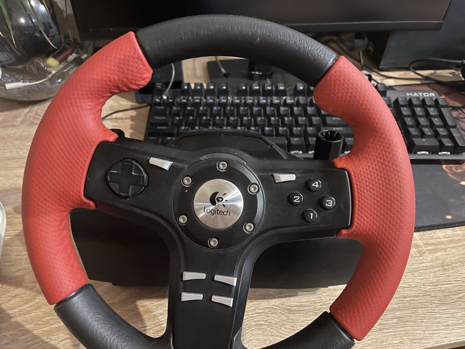 Logitech driving force ex ігровий руль ігрове кермо