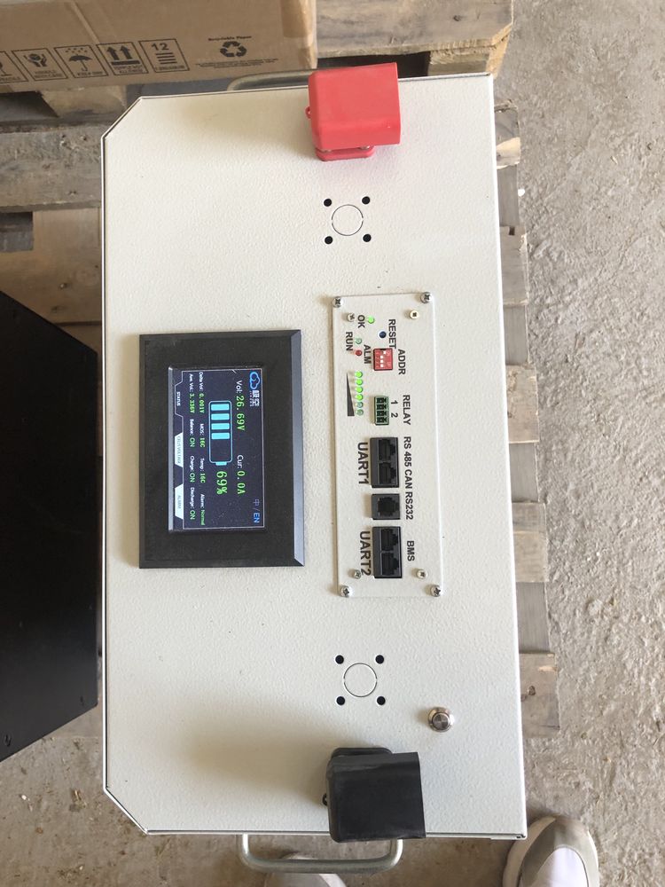 Акумулятор LiFePo-4 збірка 24V ячейки 280А з BMS платою JK-PB2A16S20P