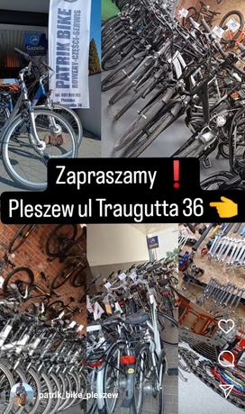 ROWERY ELEKTRYCZNE ze wspomaganiem duży wybór GWARANCJA