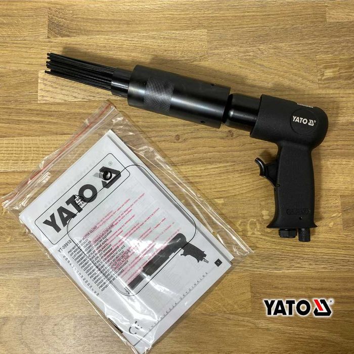 OKAZJA - Młotek IGŁOWY udarowy pneumatyczny 4500 uderzeń/min - FAKTURA