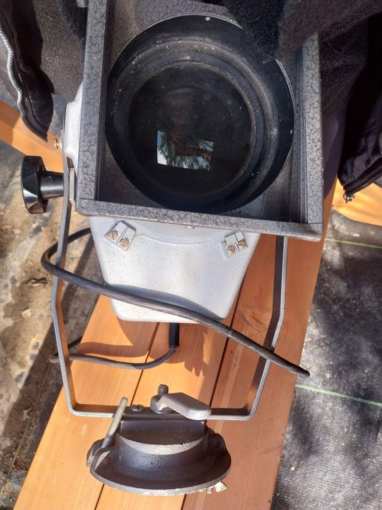 Lampa teatralna,telewizyjna loft reflektor DDR 1980r.