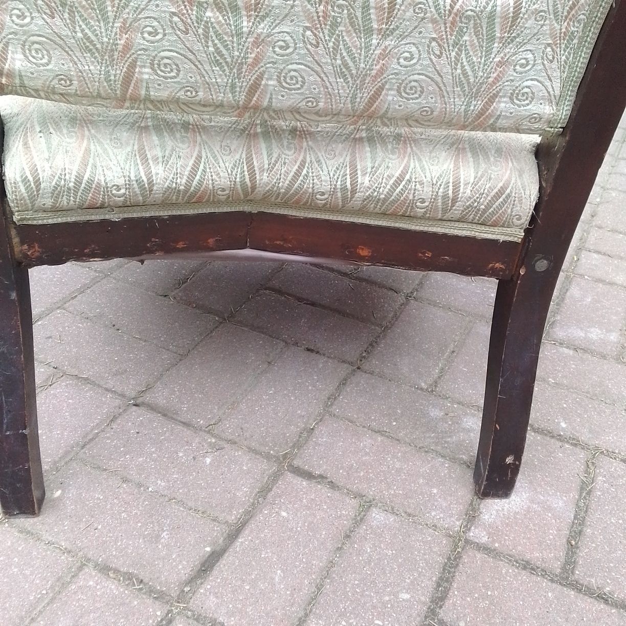 Krzesło fotel do renowacji