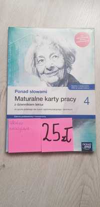 Maturalne karty pracy język polski 4 zakres podst.i rozsz. Nowa Era