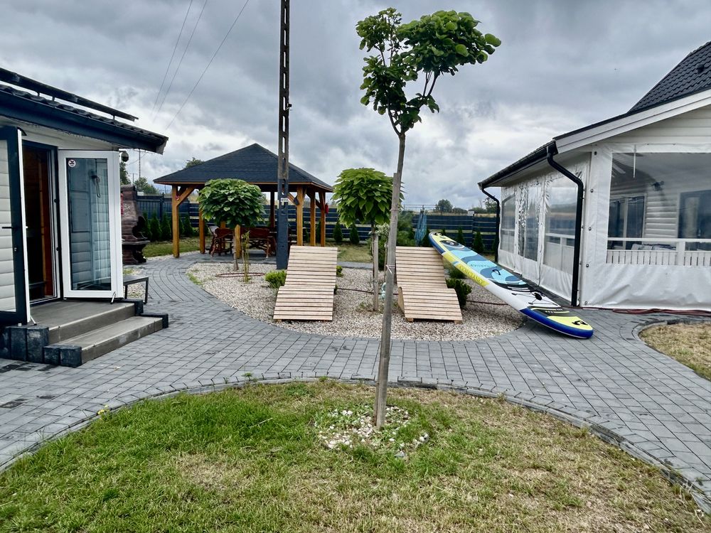 Domek Fuleda Mazury Sauna Jacuzzi Kominek