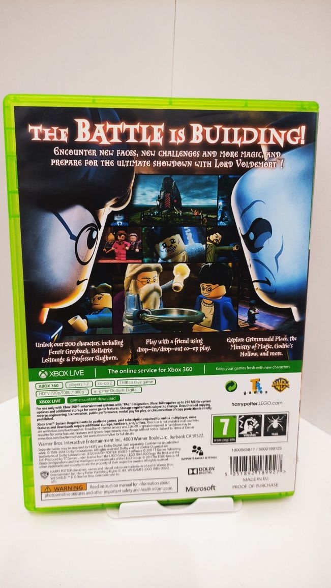 LEGO Harry Potter Xbox 360  gra dla dzieci
