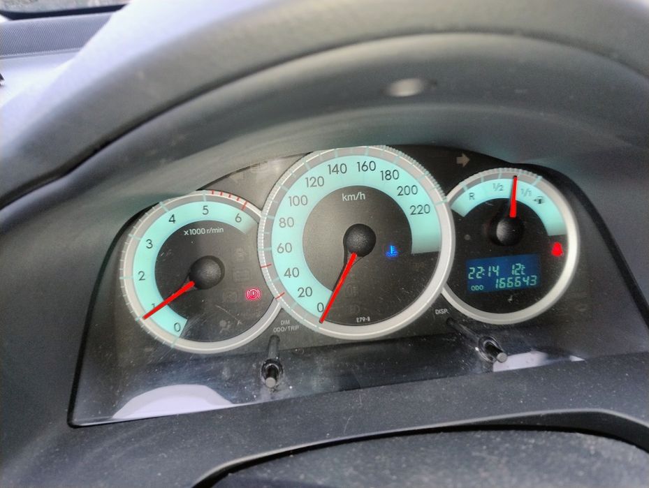 Toyota Corolla Verso 2005 r 2.0 Dizel Przebieg 166 Tyś