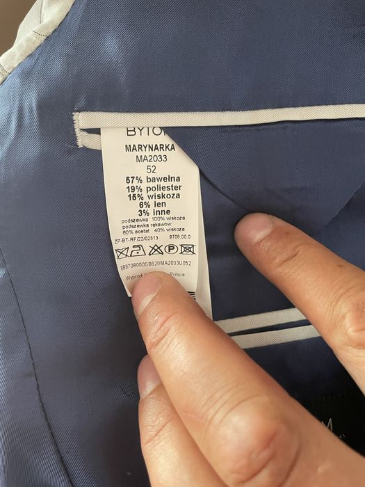 Marynarka w kratkę Bytom