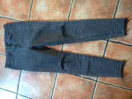 Dżinsy Reserved 38 S/M jeansy slim czarne