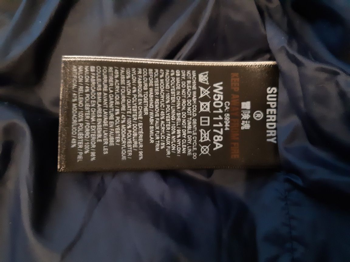 Kurtka zimowa damska Superdry M L