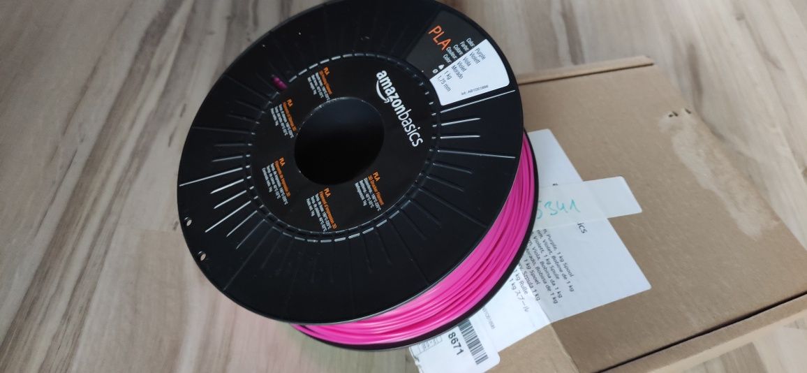 Filament 1kg PLA do drukarki 3D fioletowy Amazon 1,75mm
Amazon basics