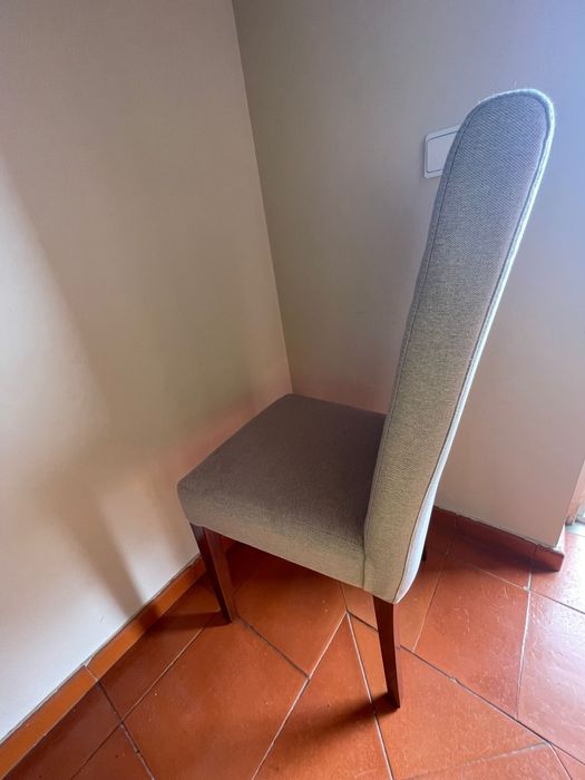 Vendo 6 cadeiras de tecido