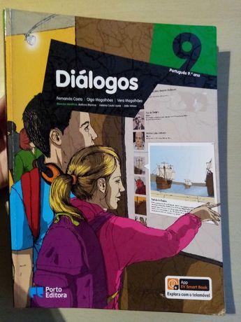 Manual de Português " Diálogos" 9 ano como novo