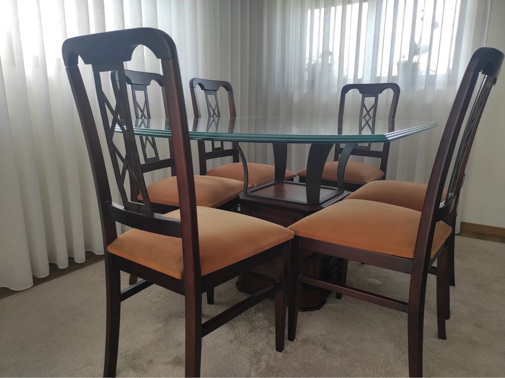 Mesa + Cadeiras (Opção de Compra Separada)