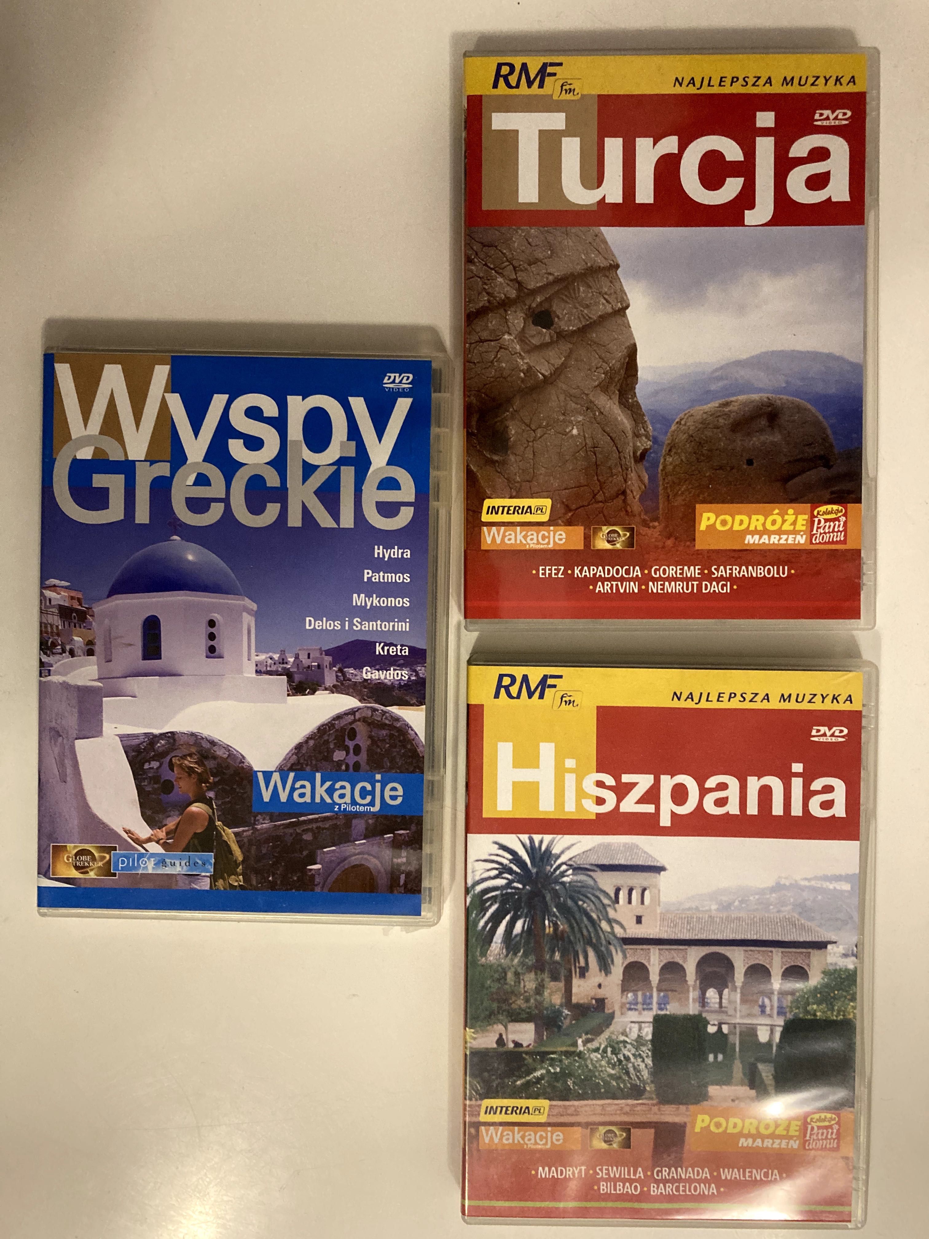 Wyspy Greckie, Hiszpania, Turcja