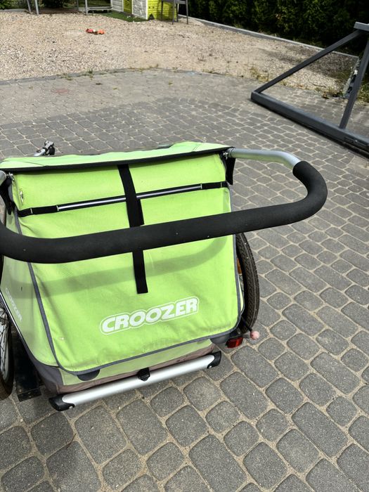 Dwuosobowa przyczepka rowerowa CROOZER