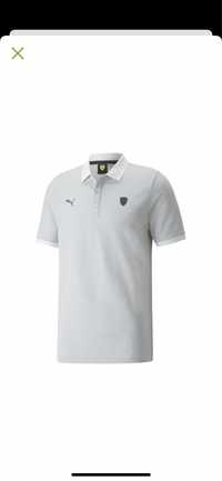 Поло Scuderia Ferrari Style two-tone Men’s Polo shirt puma