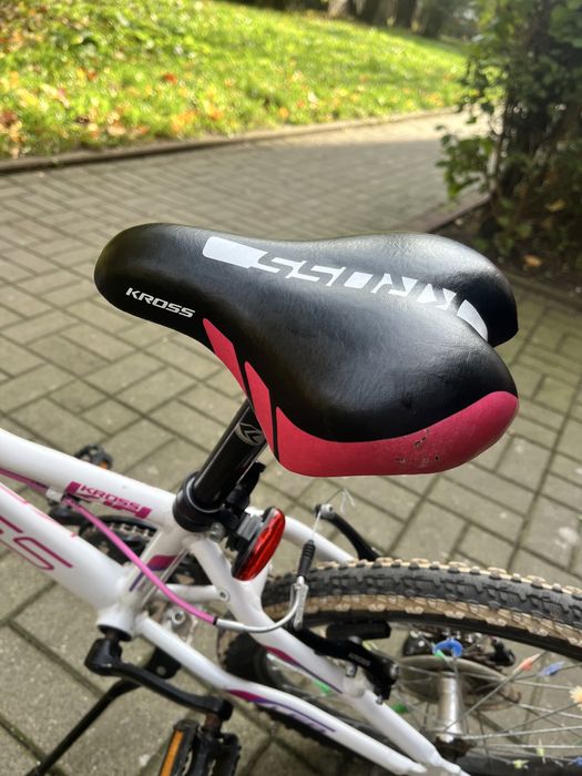 Rower Kross dla dziewczynki różowy rozmiar 20