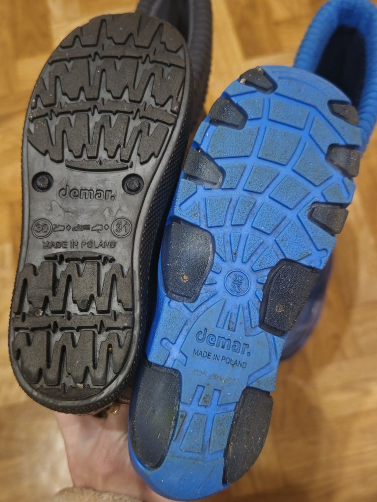 Терміново! Дитячі гумові чоботи Demar 30-33 р.