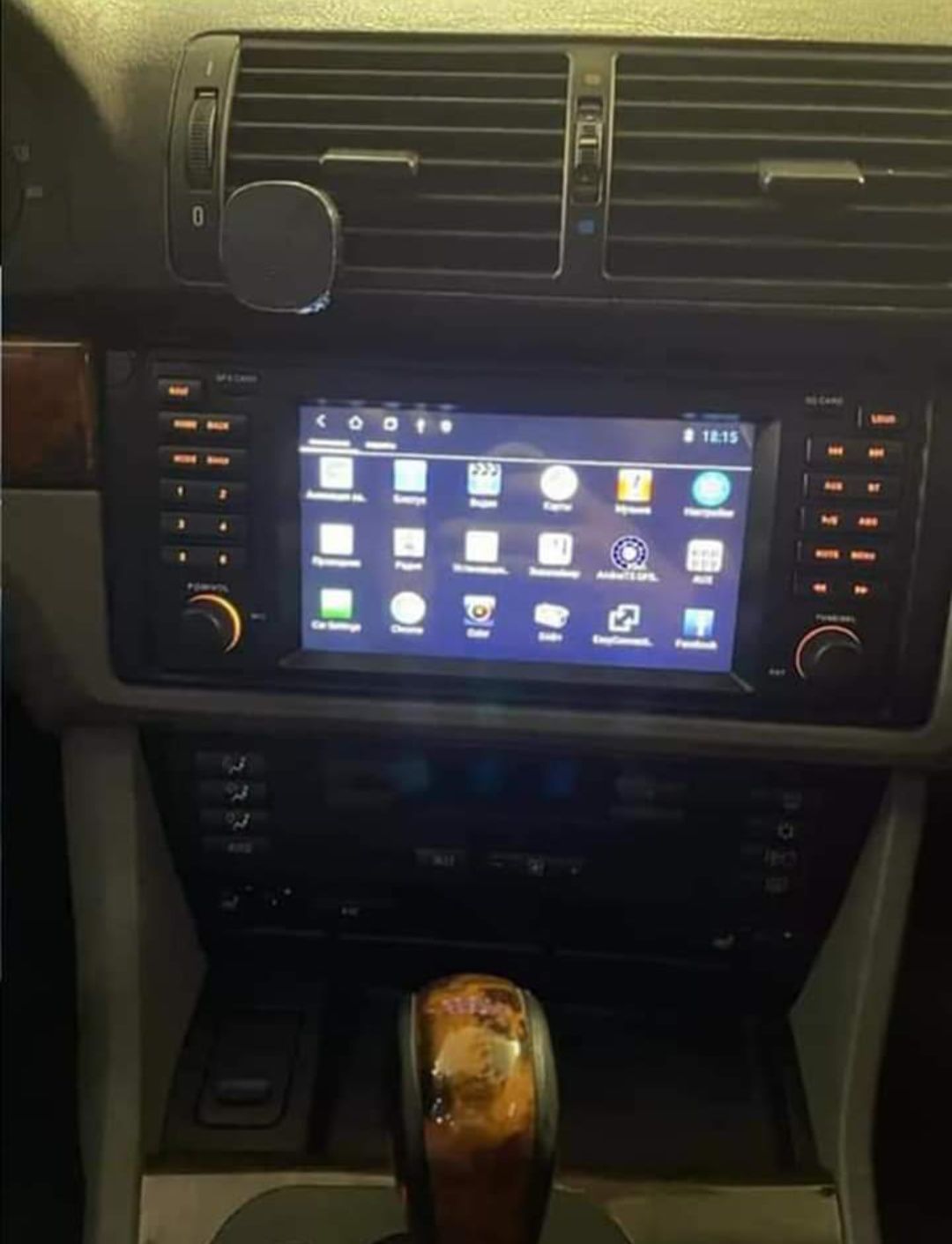 Rádio Android 13 com GPS BMW E39/X5 (Artigo Novo)