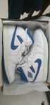 Air Jordan 1 Mid SE Branco e Azul