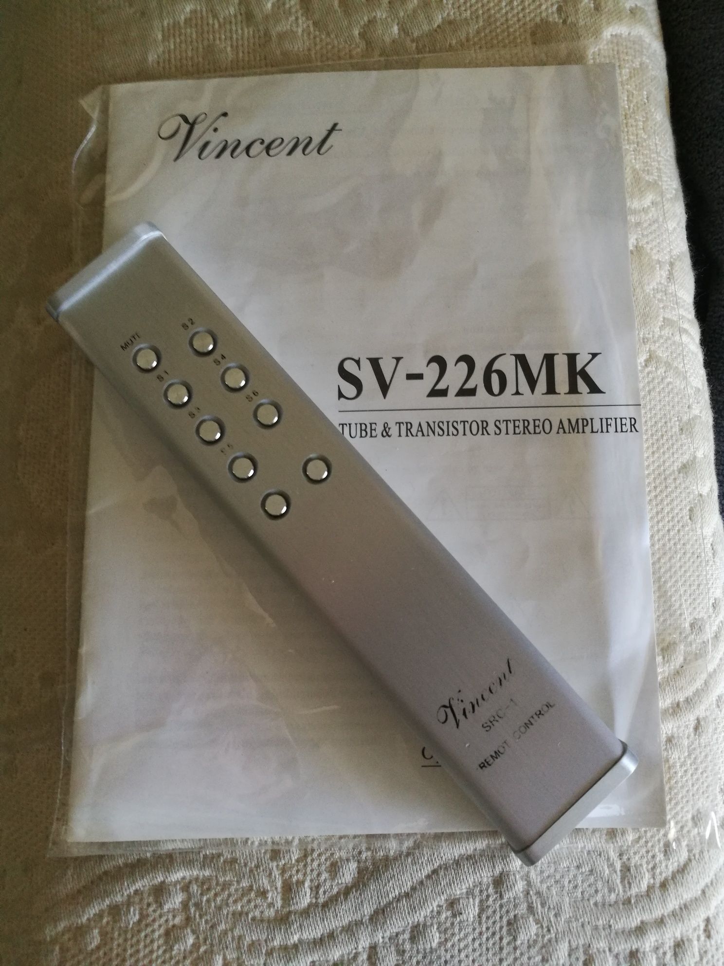 Vincent SV-226 MK Amplificador Integrado Híbrido