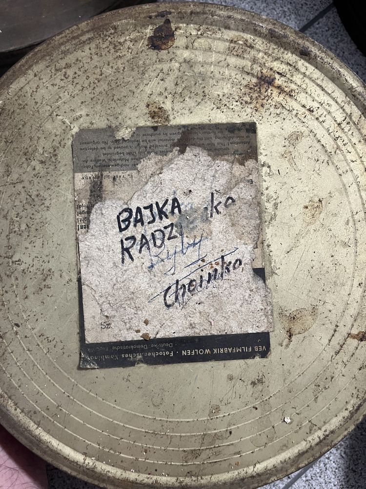 Filmy, bajki stare na projektor 35mm i 16mm, szpule