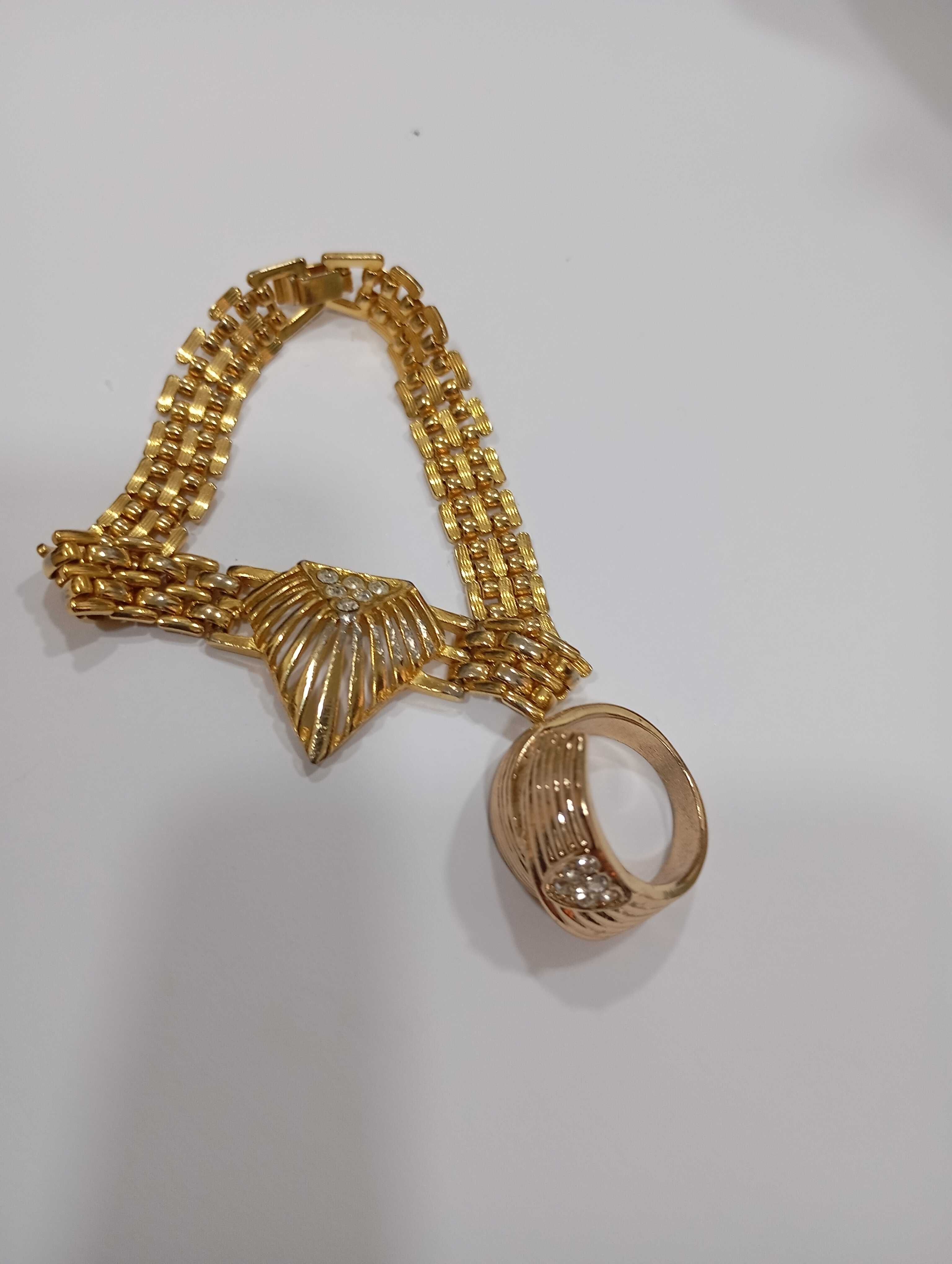 15€ pulseira e anel banhado a ouro 18k entrego em rio tinto