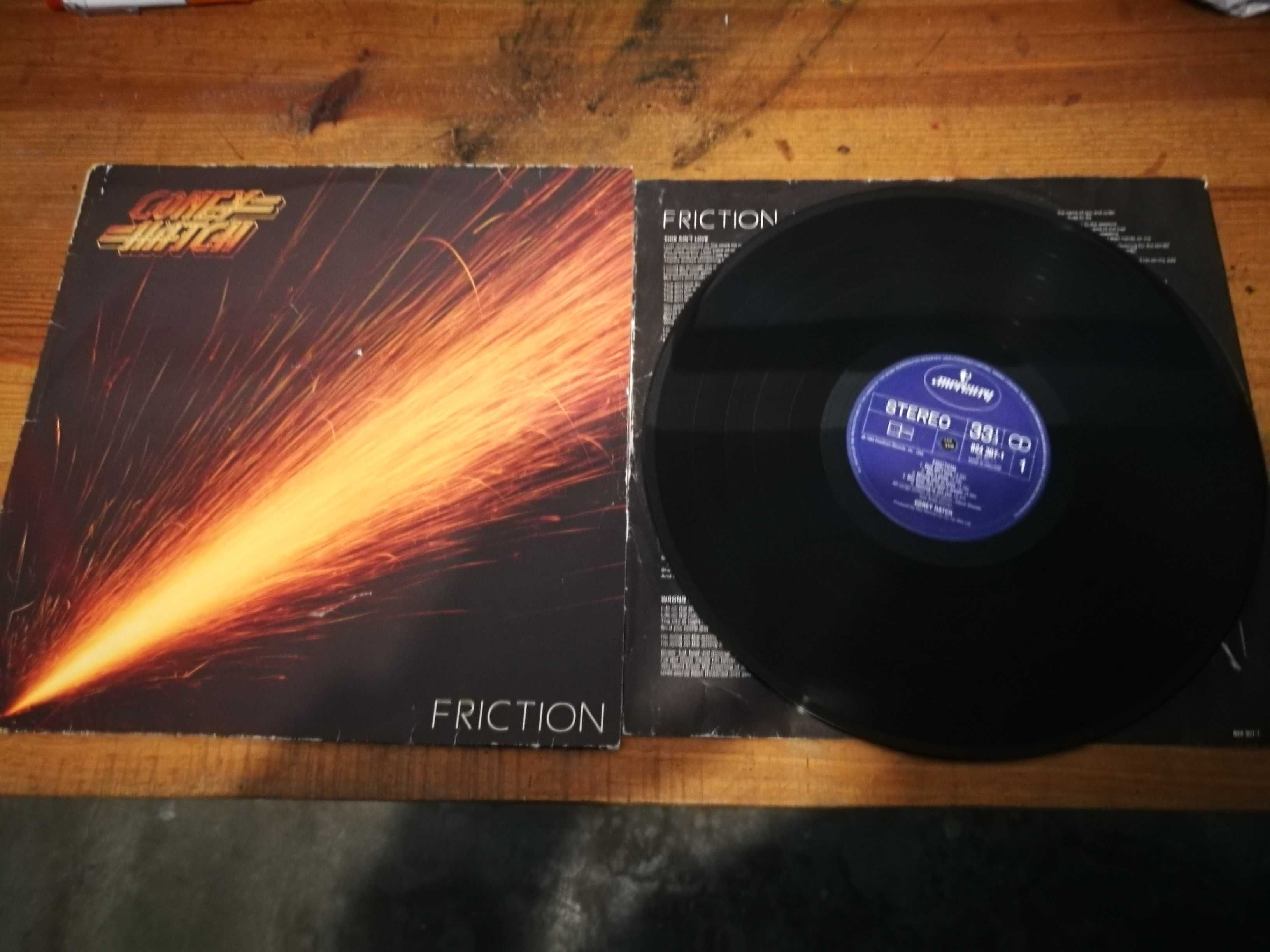 CONEY   HATCH (metal-Hard Rock) - Friction (Ed Alemã – 1984) LP