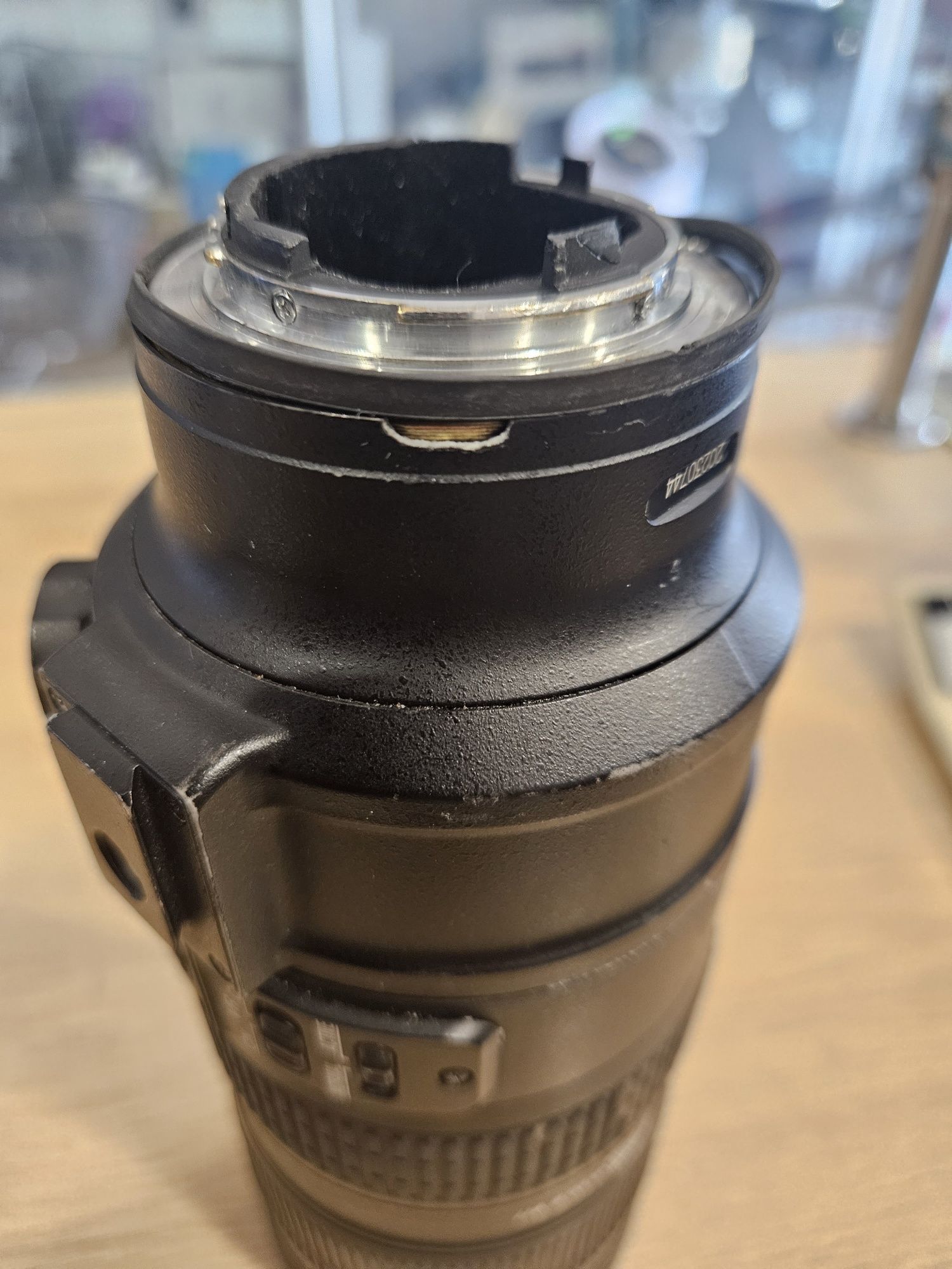 Obiektyw Nikon made in Japan swm vr Ed if
