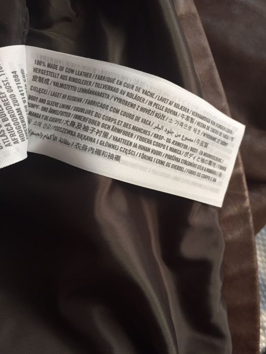 Casaco pele novo Abercrombie & Fitch