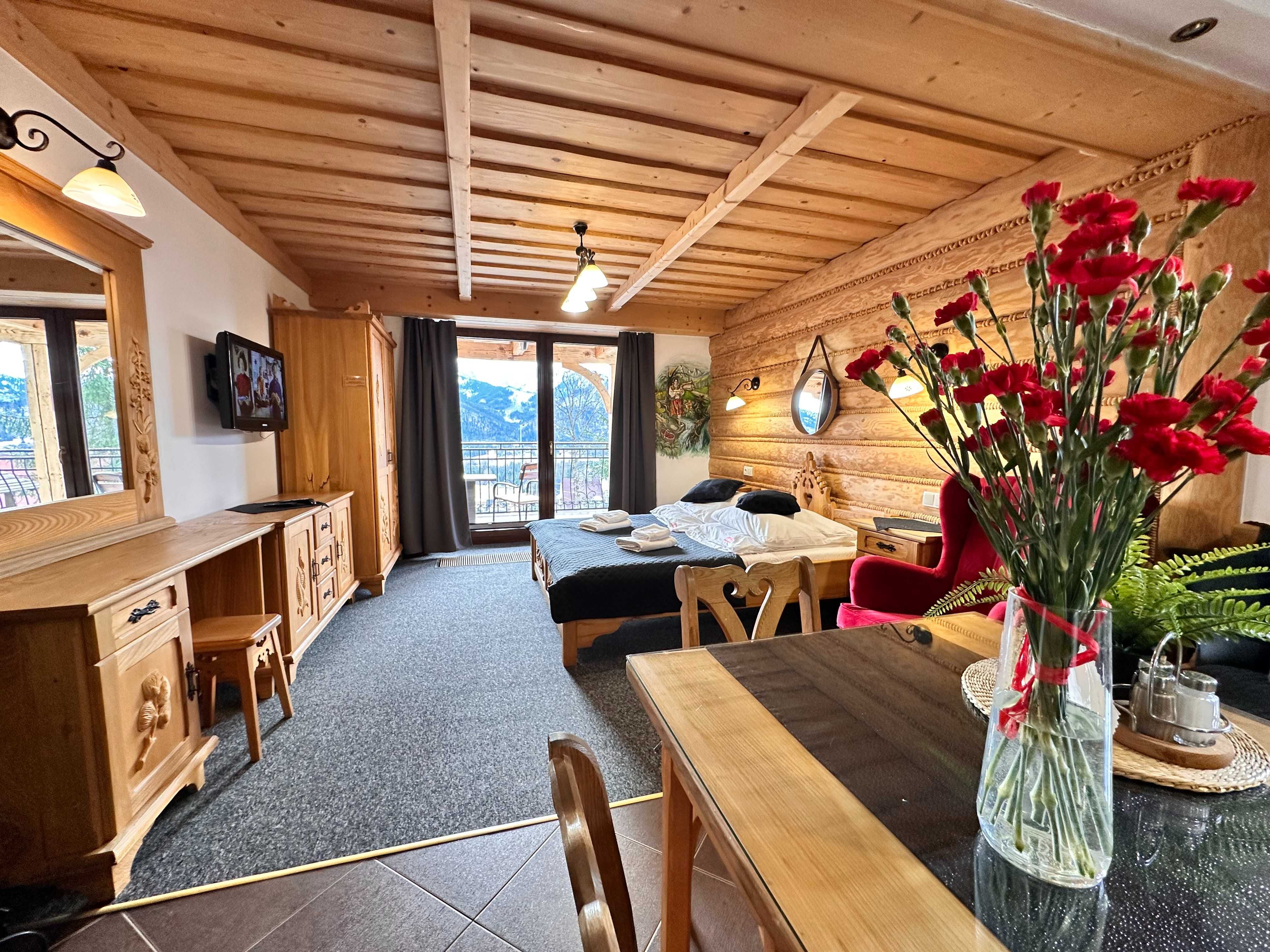 Apartamenty w Kościelisku z kominkiem i magicznym widokiem na Tatry!