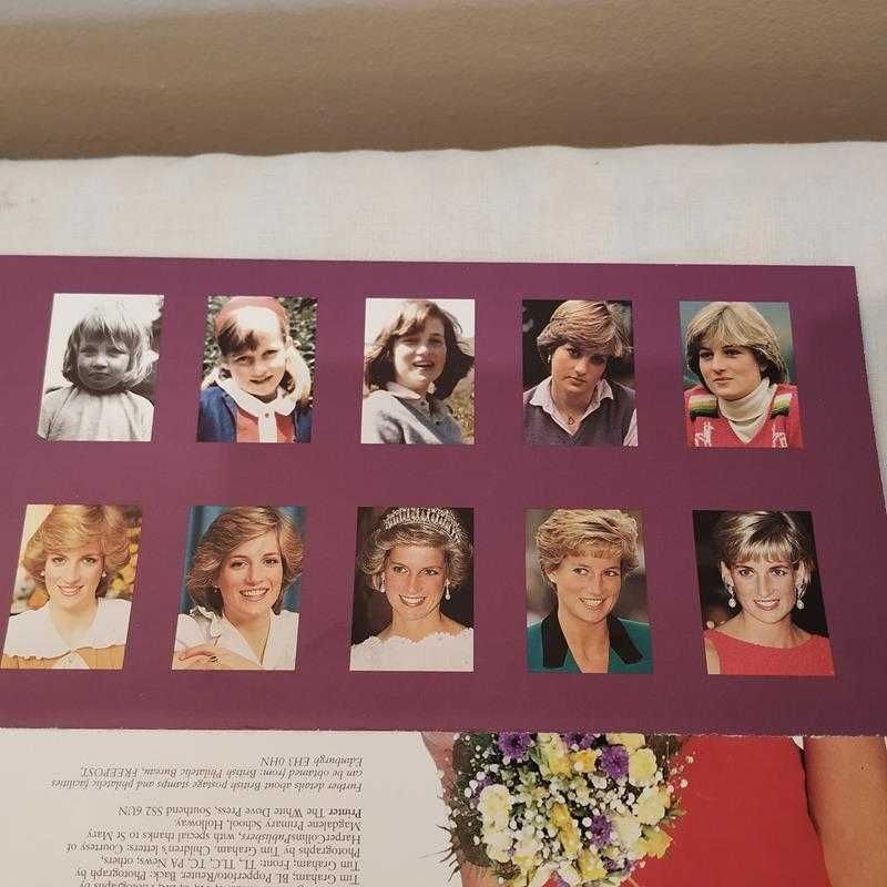 DIANA Princess of Wales 1961 - 1997 Royal Mail Mint +PREZENT