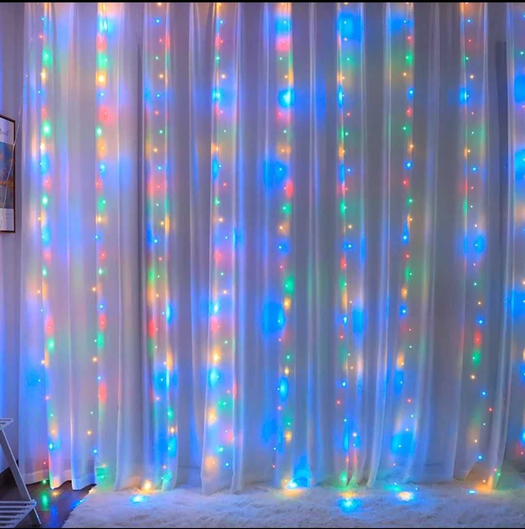 cortina luzes led