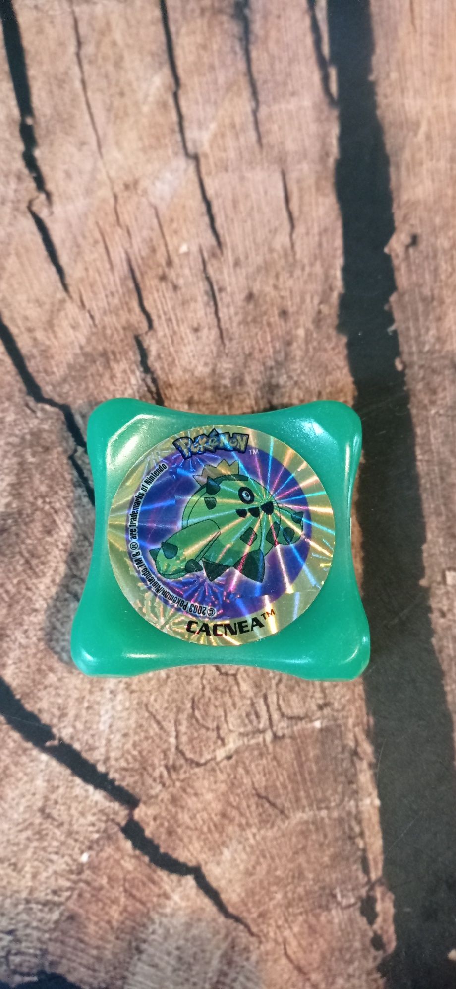 Laser Waps Panini Nintendo Pokemon Cacnea 2003 r.