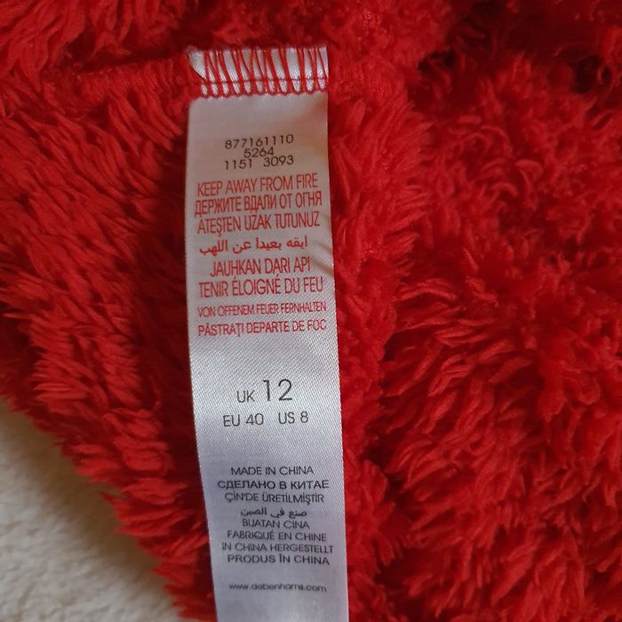 Bluza pluszowa do spania r. 40 , debenhams