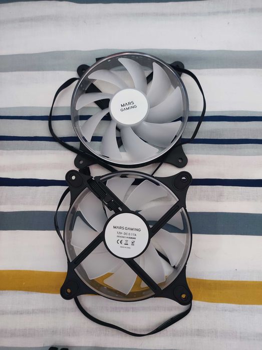 Ventoinhas -Fan- Mars Gaming RGB 120mm - Novas