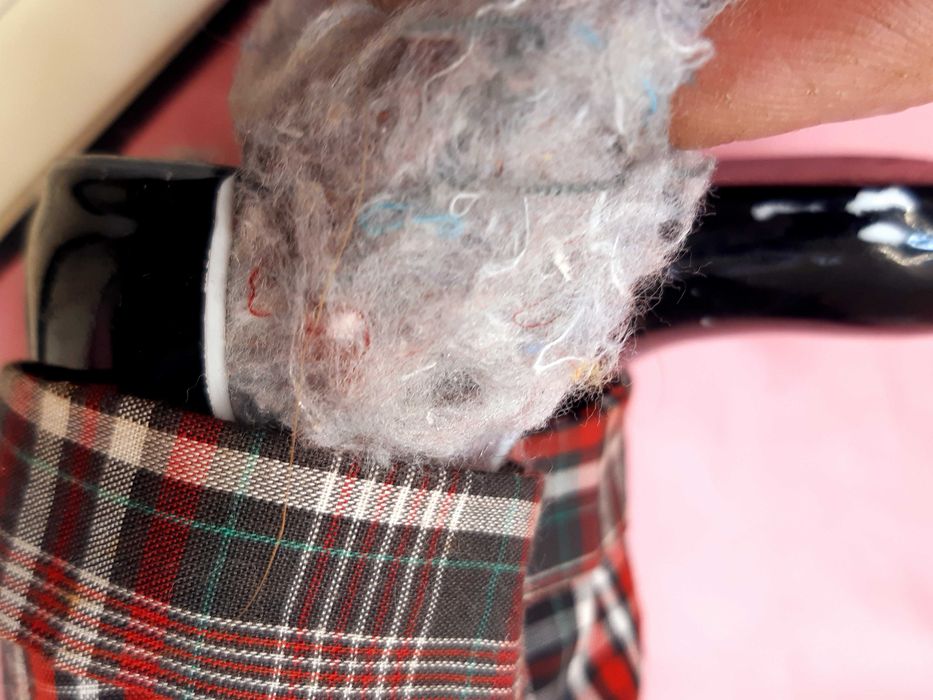 stara lalka clown klaun z mechanizmem uszkodzona