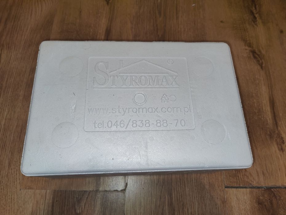 Pudełko styropianowe/ terminczne+ gratis