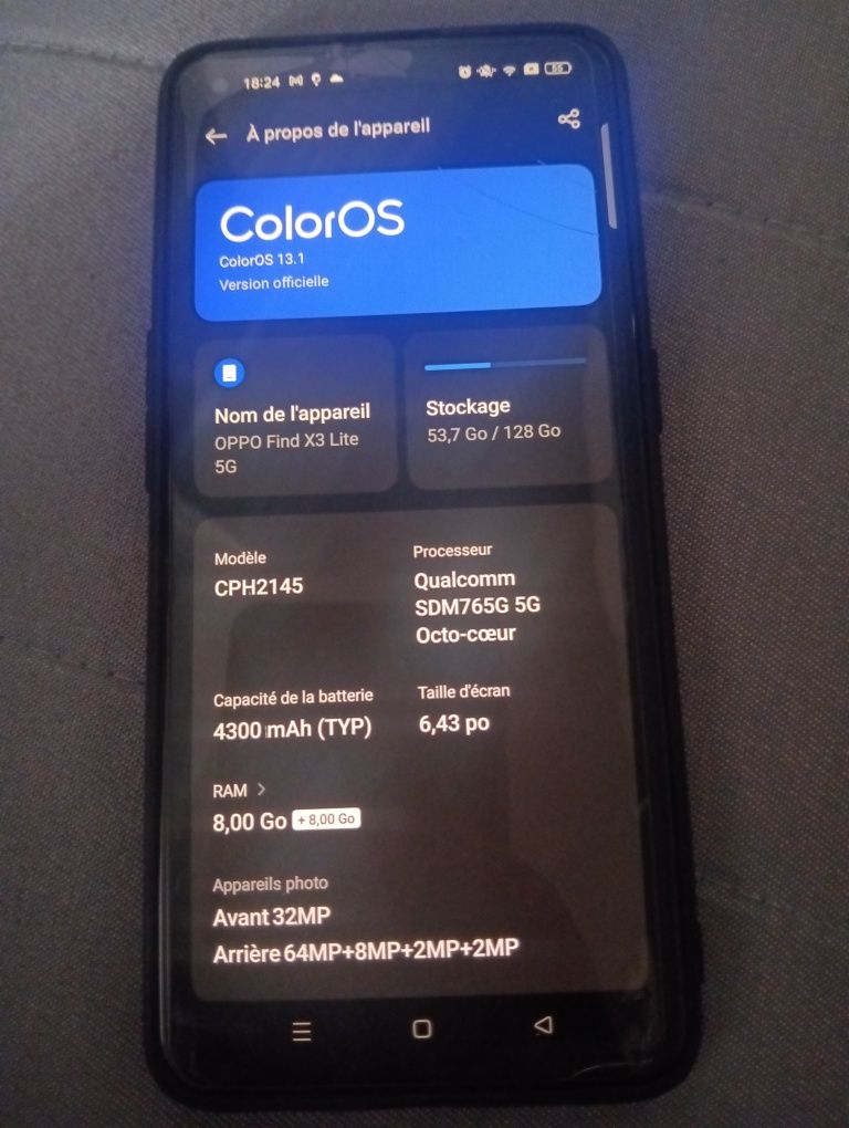 Oppo find X3 Lite 5g