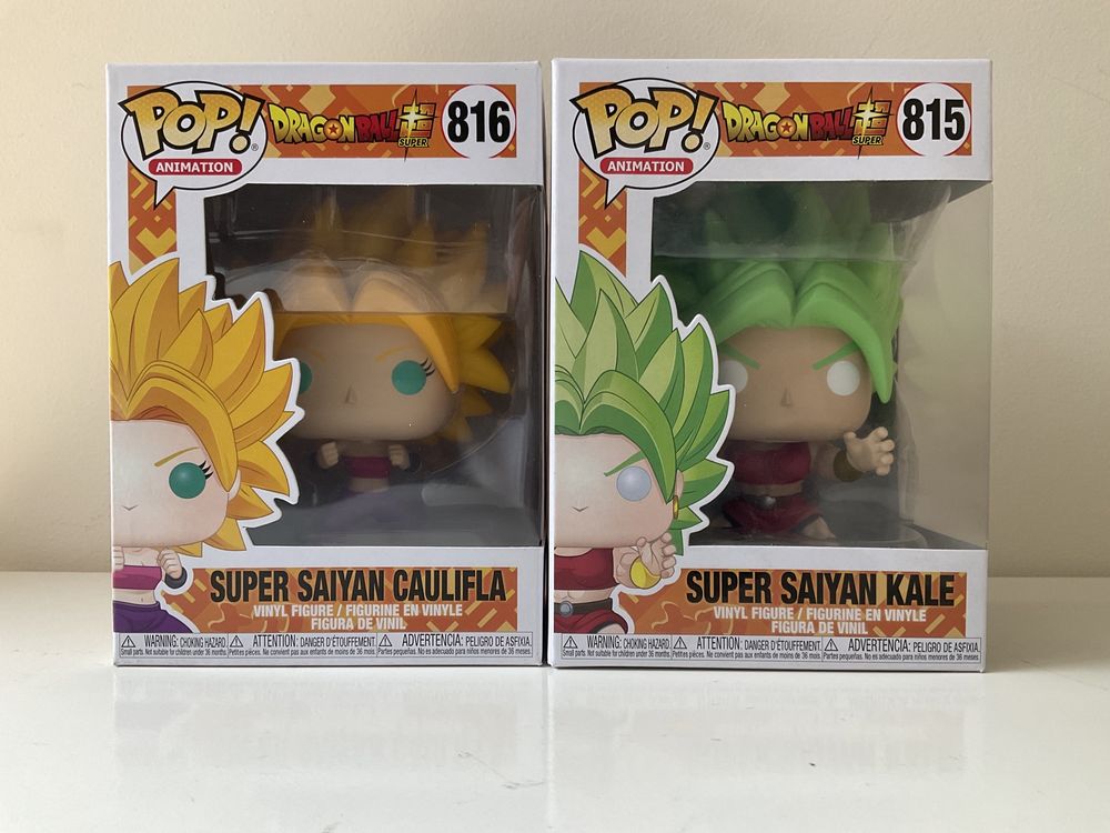 Pop Figure Dragon Ball Saiyan Novos