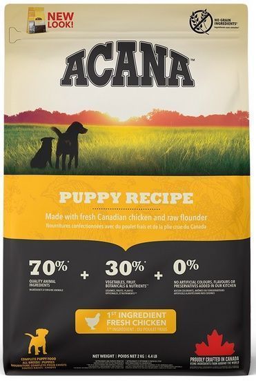 Pełnowartościowa karma z witaminami dla szczeniąt - Acana Kurczak 2kg