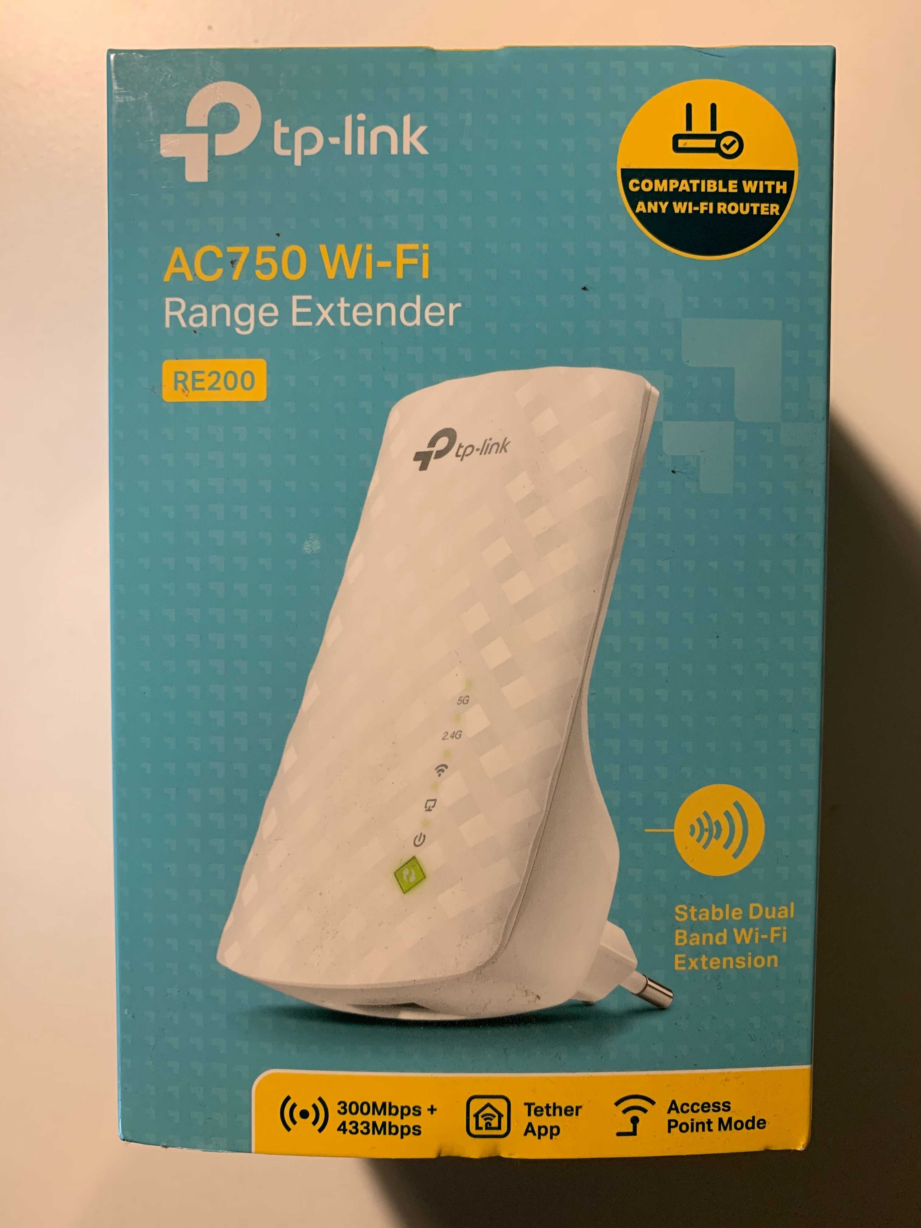 Repetidor Sinal Tp-Link Re200 Ac750