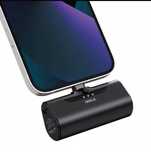 iWALK Mini Power Bank 4500mAh Czarny do Iphone złącze Lightning