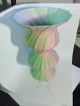 Vaso Decorativo "Fluxo Orgânico"