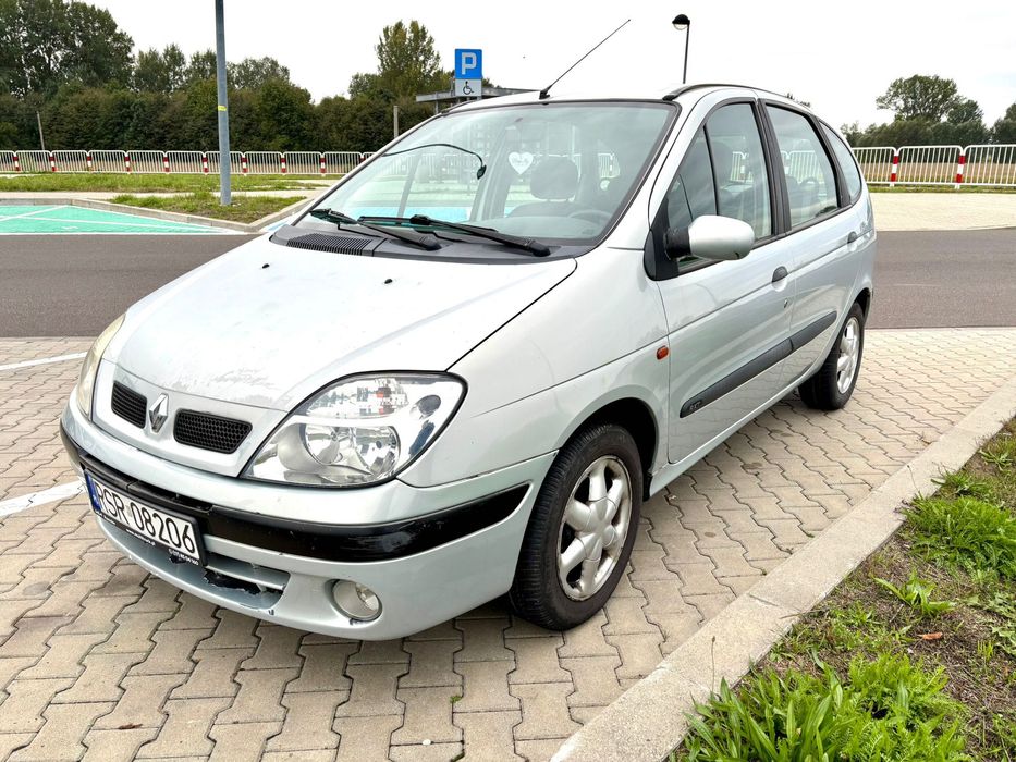 Renault Scenic > 1.6 Benzyna + LPG > Automat > 2001 > Klima