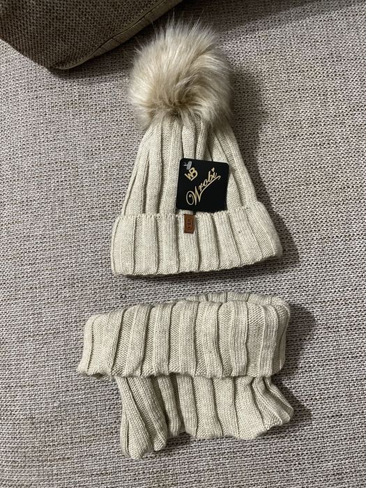 Czapka i komin ZESTAW nowy