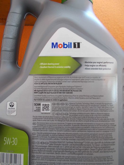 Mobil 1 Esp  5w-30 ( 5 Lt )