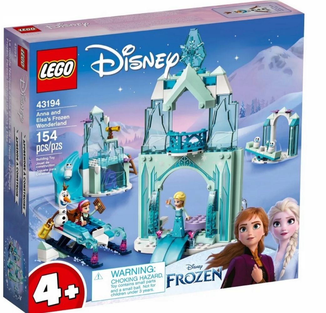 Lego maly zamek Frozen 43194 Anna Elsa